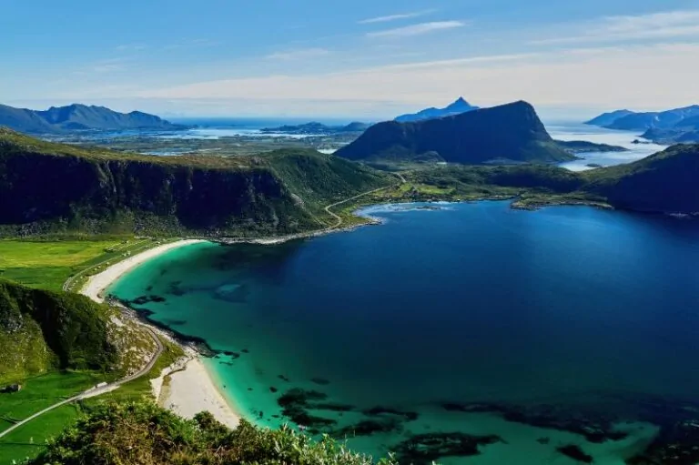 Hauklandstranda tengerpartja, Lofoten