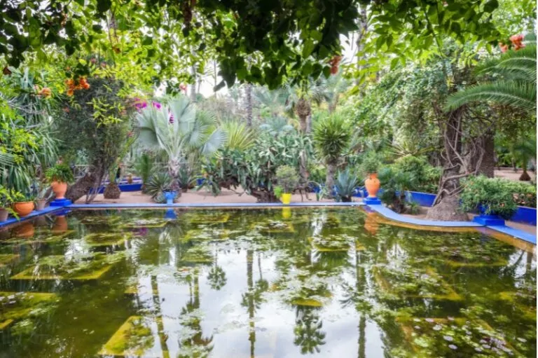 Majorelle Garden Marrakesben