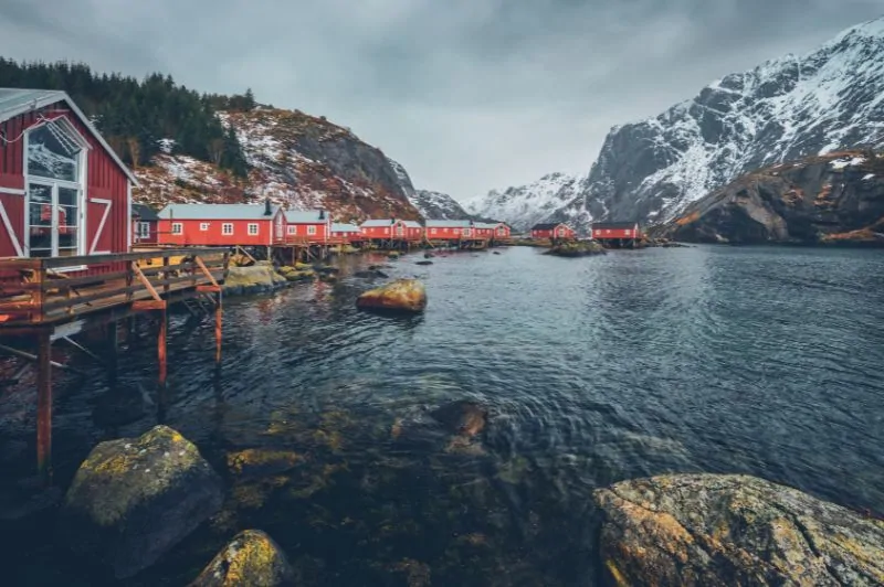 Nusfjord halászfalu — Észak-Norvégia körutazás – Lofoten