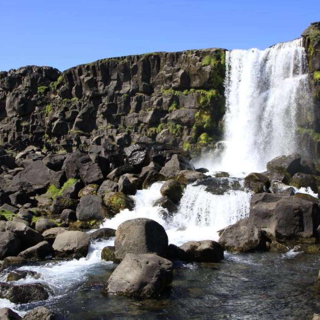 Öxararfoss vízesés