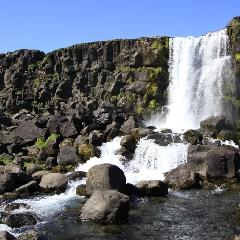 Öxararfoss vízesés