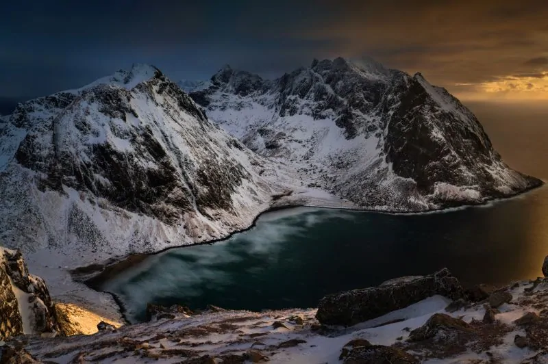 Ryten hegy Lofoten