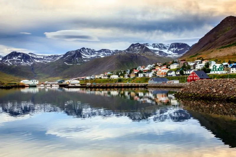 Siglufjördur halászfalu - Észak-Izland