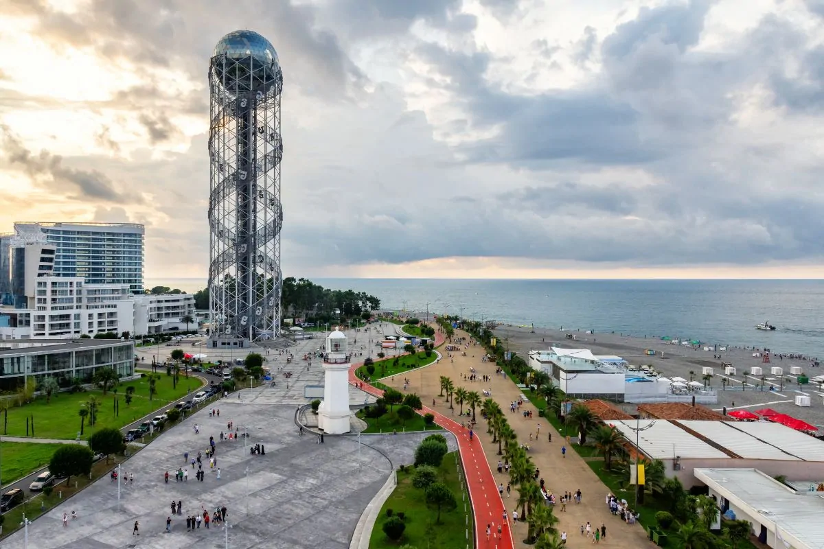 Batumi tengerparti sétány