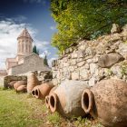 Alazani völgy - ősi bor készítő edények