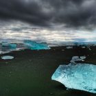 Jégtömbök a fekete tengerparton - Jökulsárlón