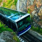 Floibanen sikló Bergen, Norvégia