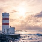 Világítótorony Gardur melett, Dél-Izland