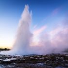 Strokur-gejzír kitörése, Dél-Izland