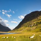 Glencoe völgye Skót Felföldön, Skócia