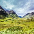 Glencoe völgye Skót Felföldön, Skócia