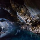 Melegvizes termálbarlang - Észak-Izland