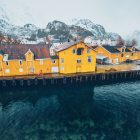 Nusfjord jellgezetes faházak, Lofoten
