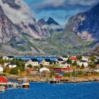 Reine halászfalvak Lofoten