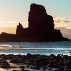 Talisker tengerpartja, Skye-sziget, Skócia