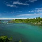 Folyótorkolat Blöndus falunál