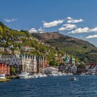 Bergen kikötő, Norvégia