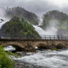 Låtefossen vízesés, Norvégia